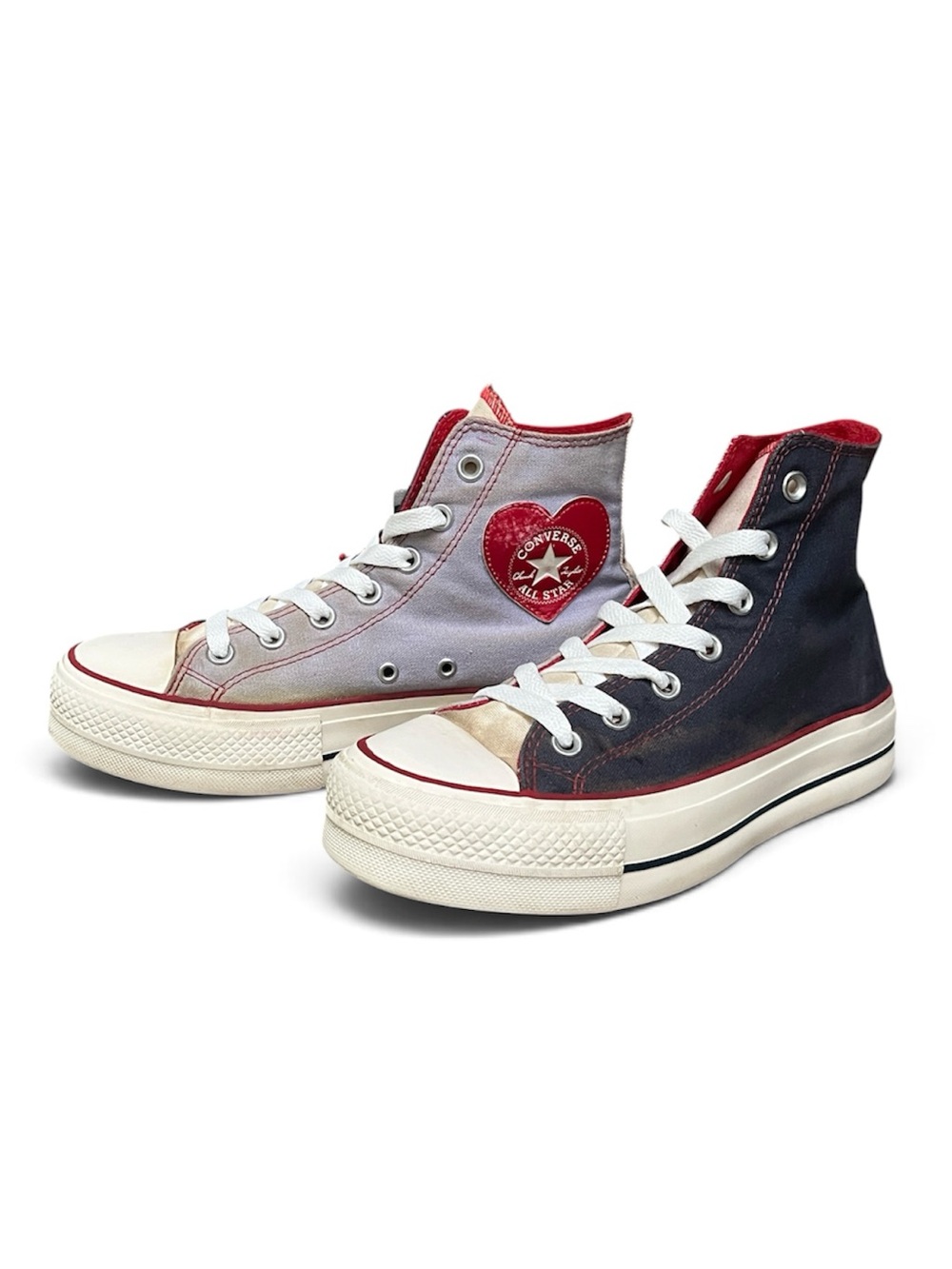Converse CTAS Lift Platform “By You” Hi-top Sneaker Women’s Sz 7.5; Men’s 5.5